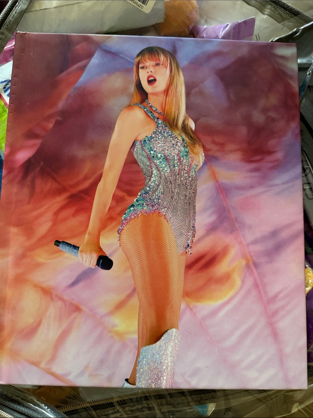 Taylor Swift book Iridescent Sequin One-Piece Dress - Pink